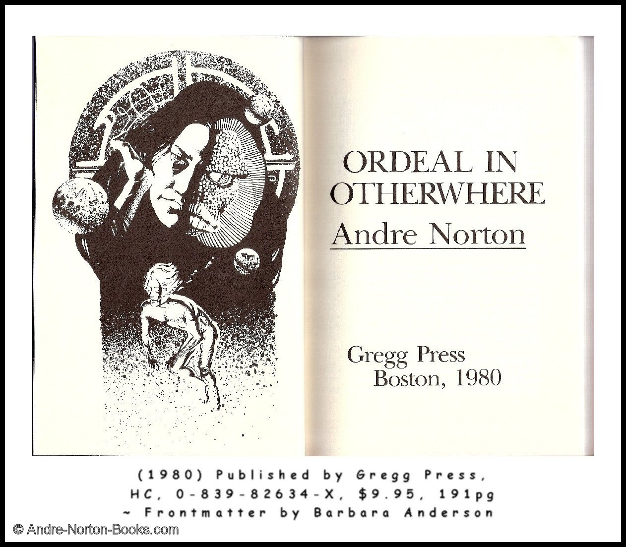 ordeal in otherwhere 1980 gregg endpage