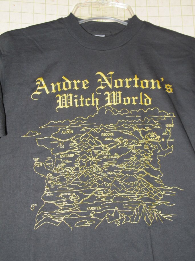 witch world tee shirt front closeup